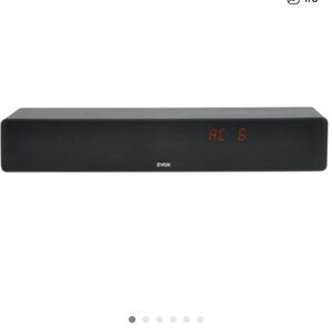 Black AccuVoice AV155 TV Speaker Soundbar